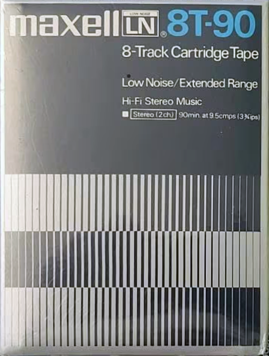 TRACK-8 Maxell LN 90 Type I Normal 1972 USA