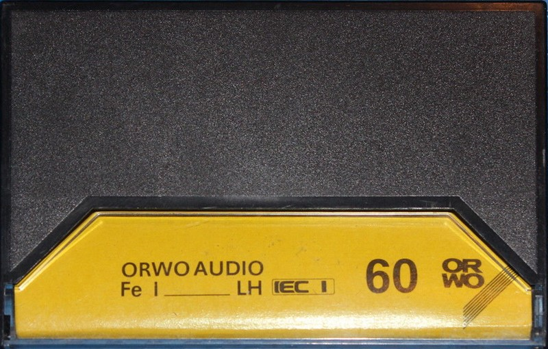 Compact Cassette ORWO 60 Type I Normal 1989 East Germany