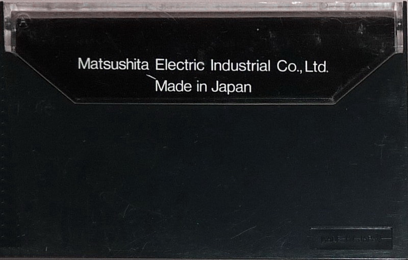 Compact Cassette National Panasonic RT 60 "RT-60" Type I Normal 1976 Japan