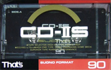 Compact Cassette Thats CD-IIS 90 Type II Chrome 1988 Japan