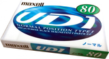 Compact Cassette Maxell UDI / UD1 80 "UD1-80L" Type I Normal 1997 Japan