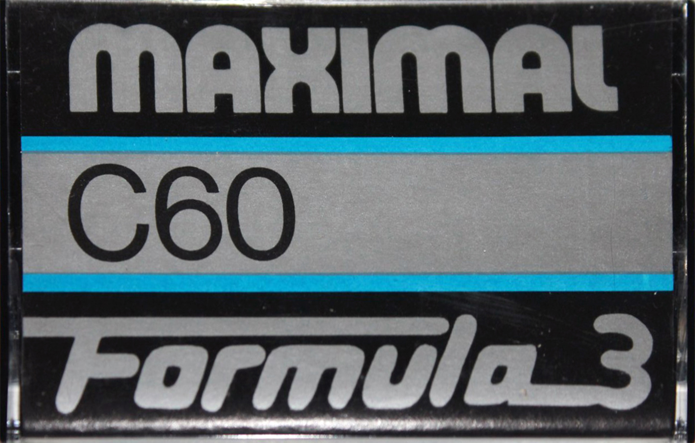 Compact Cassette Maximal Formula 3 60 Type I Normal Unknown Country
