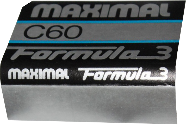 Compact Cassette Maximal Formula 3 60 Type I Normal Unknown Country