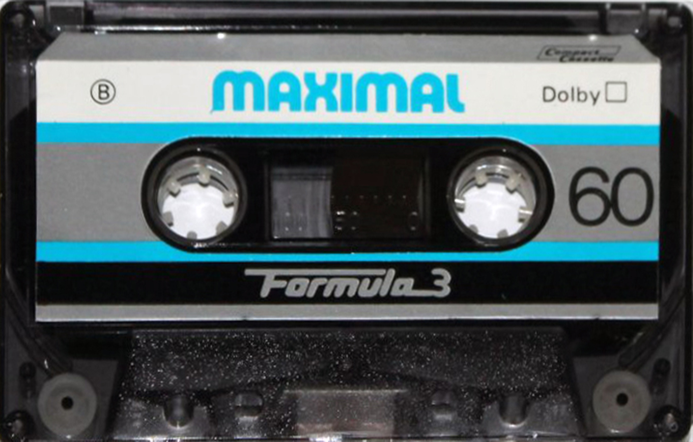 Compact Cassette Maximal Formula 3 60 Type I Normal Unknown Country