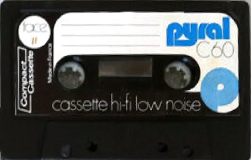 Compact Cassette Pyral 60 Type I Normal 1976 France