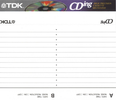 Compact Cassette TDK CDing 2 74 "CDING2-74EB" Type II Chrome 1997 Europe