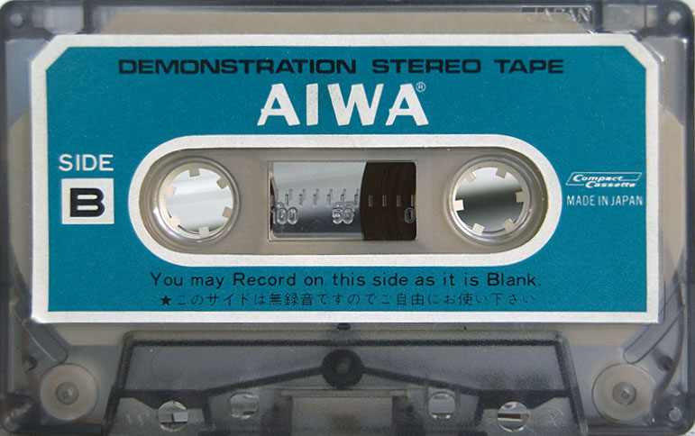 Compact Cassette Aiwa "DMC-118" Demonstration Tape 1976 Japan