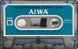 Compact Cassette Aiwa "DMC-118" Demonstration Tape 1976 Japan
