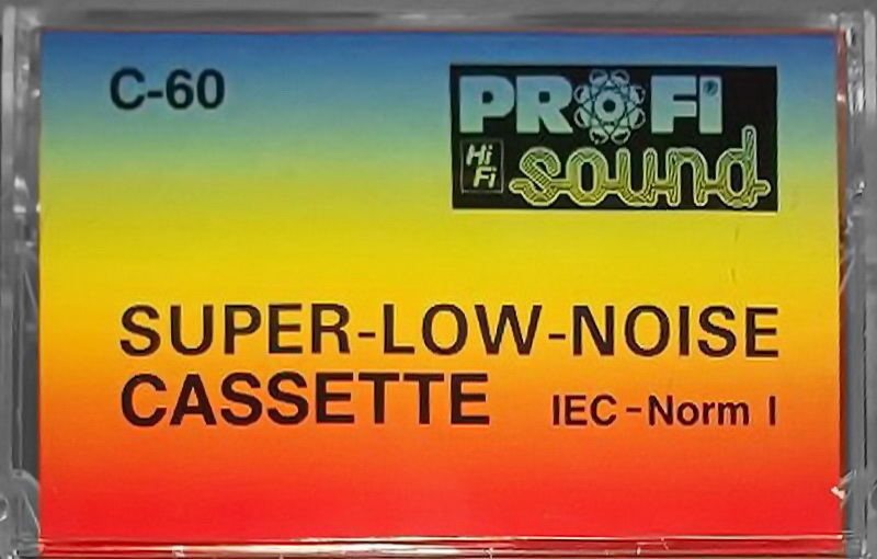 Compact Cassette Profi Sound 60 Type I Normal Germany