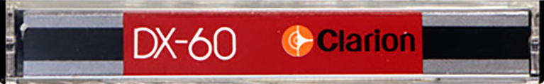 Compact Cassette Clarion DX 60 Type I Normal 1978 Japan