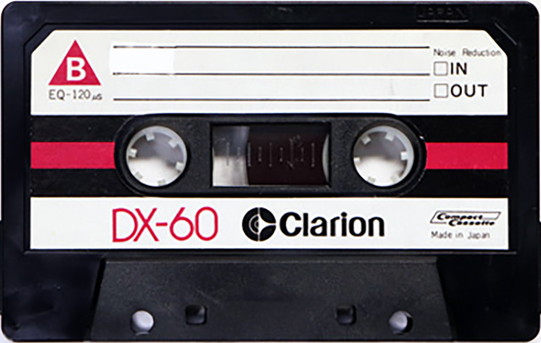 Compact Cassette Clarion DX 60 Type I Normal 1978 Japan