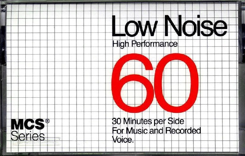 Compact Cassette MCS 60 Type I Normal 1980 USA