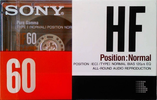 Compact Cassette Sony HF 60 Type I Normal 1991 Europe