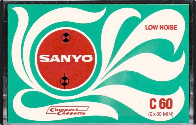 Compact Cassette Sanyo 60 Type I Normal 1972 Europe