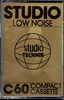 Compact Cassette Studio Technik 60 Type I Normal 1978 Europe