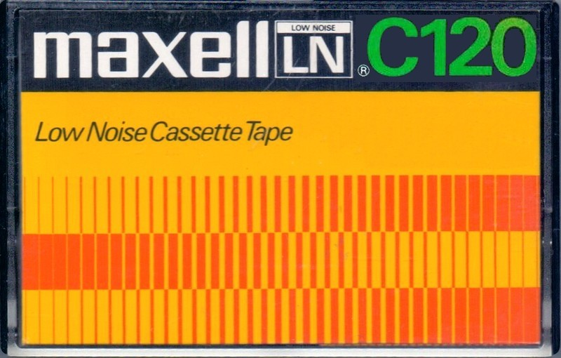 Compact Cassette Maxell LN 120 Type I Normal 1972 Worldwide