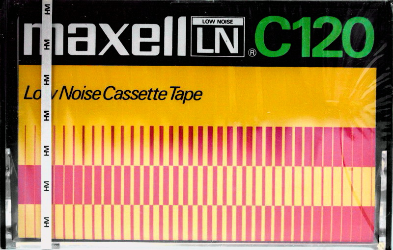 Compact Cassette Maxell LN 120 Type I Normal 1972 Worldwide
