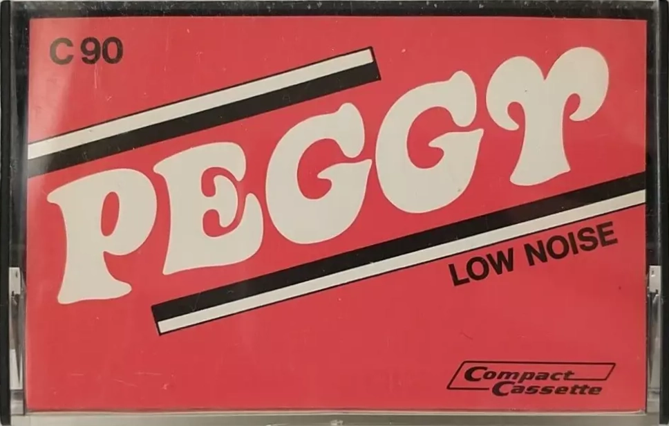 Compact Cassette Peggy 90 Type I Normal 1978 Hong Kong