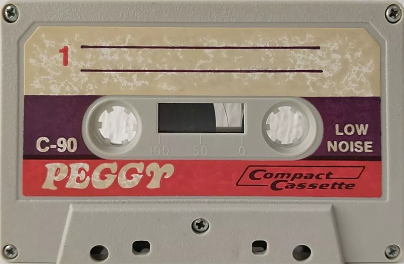 Compact Cassette Peggy 90 Type I Normal 1978 Hong Kong