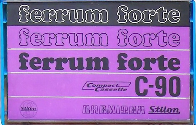 Compact Cassette Stilon Ferrum Forte 90 Type I Normal Poland