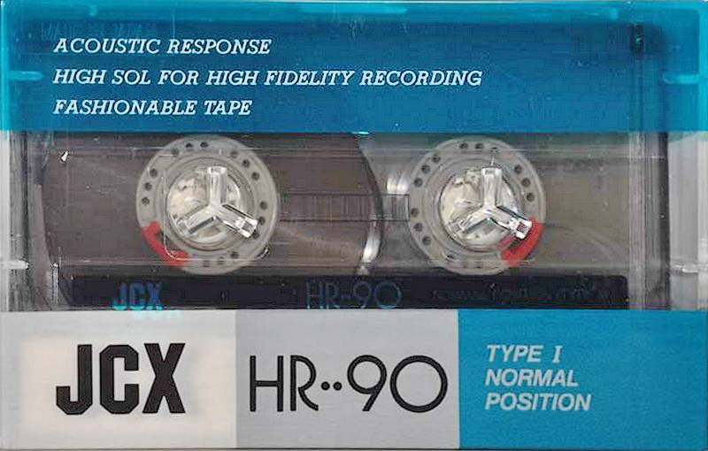 Compact Cassette JCX 90 Type I Normal Japan