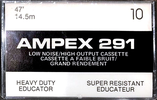 Compact Cassette Ampex 291 10 Type I Normal 1974 Canada