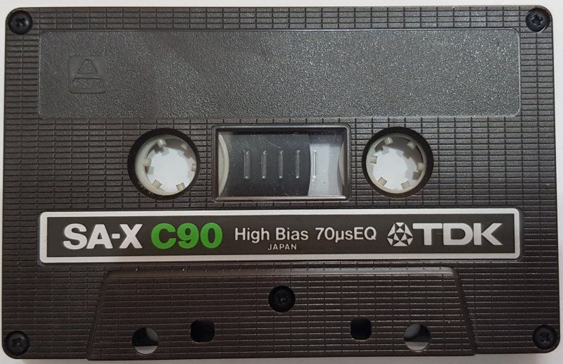 Compact Cassette TDK SA-X 90 Type II Chrome 1979 Europe, USA