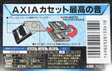 Compact Cassette AXIA K2 74 "K2C 74" Type II Chrome 1997 Japan