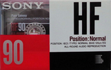Compact Cassette Sony HF 90 Type I Normal 1991 Europe