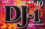 Compact Cassette TDK DJ1 Disc Jack 40 "DJ1-40N" Type I Normal 1996 Japan