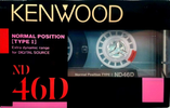 Compact Cassette Kenwood ND 45 Type I Normal 1987 Japan