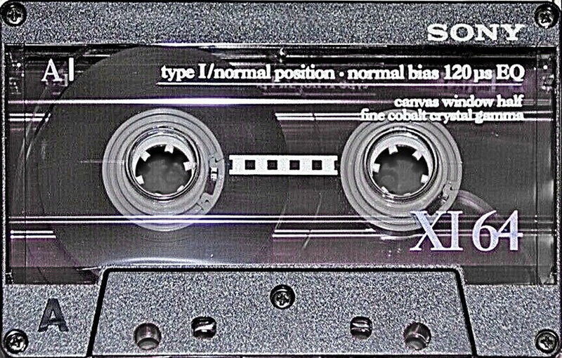 Compact Cassette Sony XI 64 "C-64X1A" Type I Normal 1993 Japan
