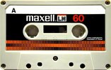 Compact Cassette Maxell LN 60 Type I Normal 1977 USA