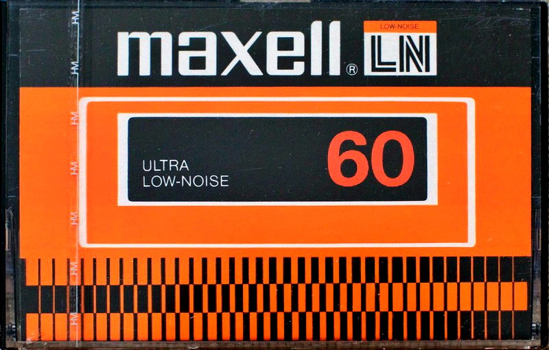 Compact Cassette Maxell LN 60 Type I Normal 1977 USA