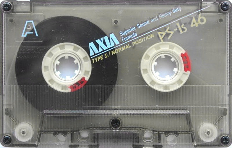 Compact Cassette AXIA PS-Is 46 Type I Normal 1987 Japan