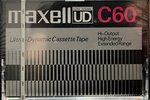 Compact Cassette Maxell UD 60 Type I Normal 1972 Japan