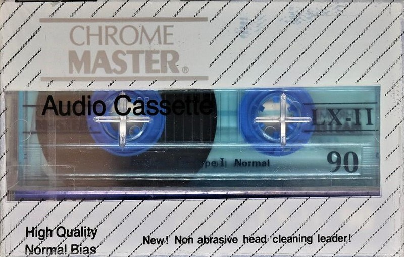 Compact Cassette Chrome Master 90 "LX-II" Type I Normal 1997 USA