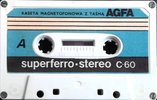 Compact Cassette No Name 60 "Supeeferro" Type I Normal Poland