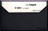 Compact Cassette Asio 60 "C-60ST" Type I Normal Hong Kong
