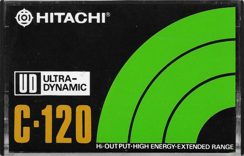 Compact Cassette Hitachi UD 120 Type I Normal 1974 USA