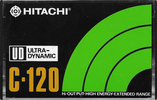Compact Cassette Hitachi UD 120 Type I Normal 1974 USA