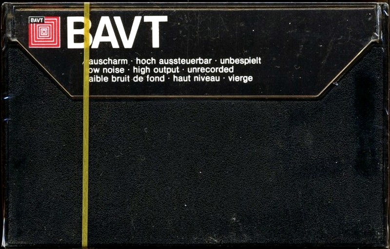 Compact Cassette BAVT 60 Type I Normal Germany