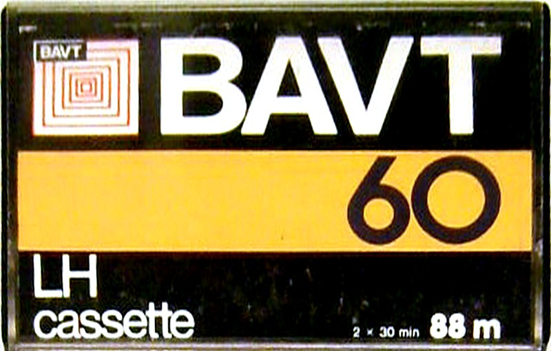 Compact Cassette BAVT 60 Type I Normal Germany