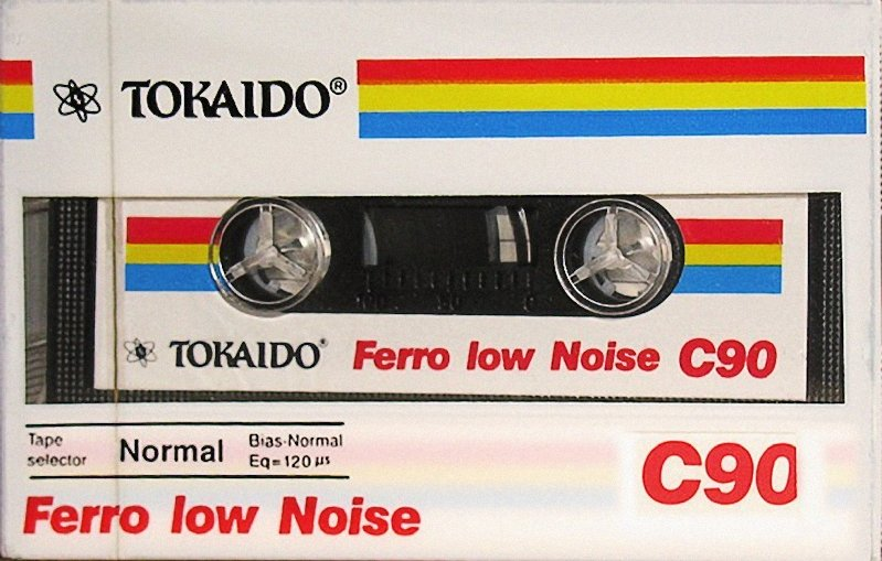 Compact Cassette Tokaido Ferro Low Noise 90 Type I Normal 1990 Europe