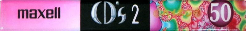 Compact Cassette Maxell CD`s II / CD`s 2 50 "CDS2-50L" Type II Chrome 1997 Japan