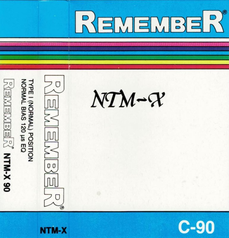 Compact Cassette RemembeR 90 "NTM-X" Type I Normal 1991