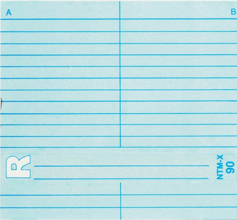 Compact Cassette RemembeR 90 "NTM-X" Type I Normal 1991