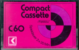 Compact Cassette Karstadt 60 Type I Normal 1977 Germany