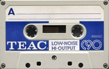 Compact Cassette Teac 90 Type I Normal 1977 Japan