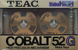 Compact Cassette Teac COBALT 52 "52G" Type II Chrome 1984 Japan
